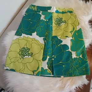 * Ann Taylor Silk Blend Skirt